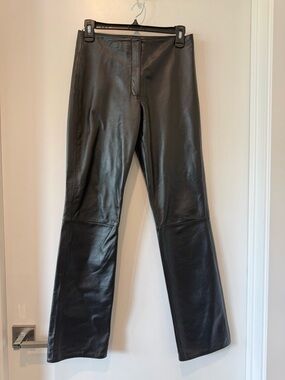 Isabela Kristina Genuine Leather Pants